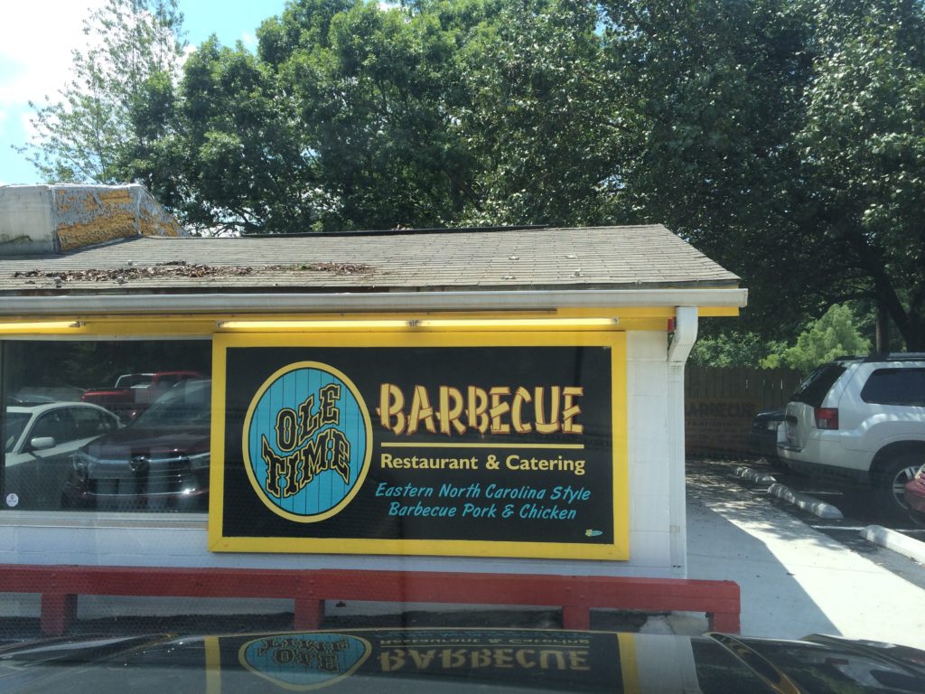 Vintage Ole Time Barbecue Raleigh