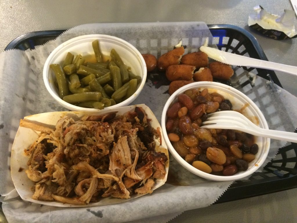 Smokey's BBQ Shack plate