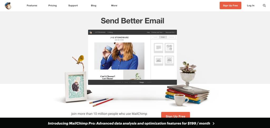 MailChimp Website Email Template