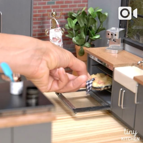 Video Asymmetry Tiny Kitchen