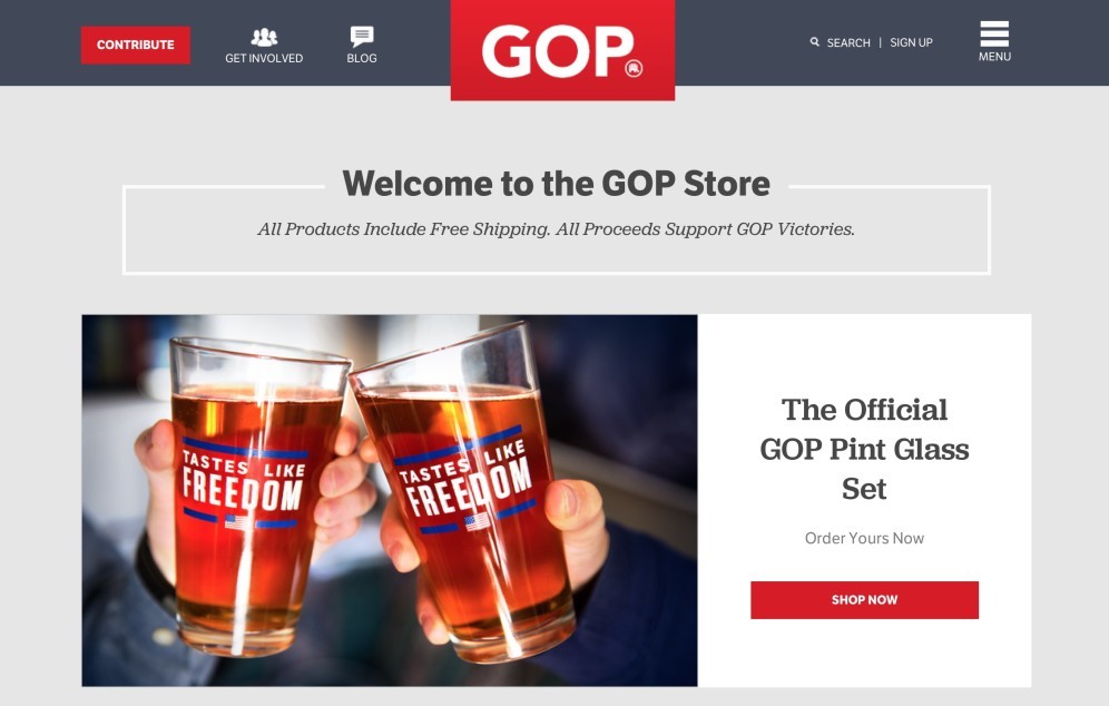 GOP.com Online Store