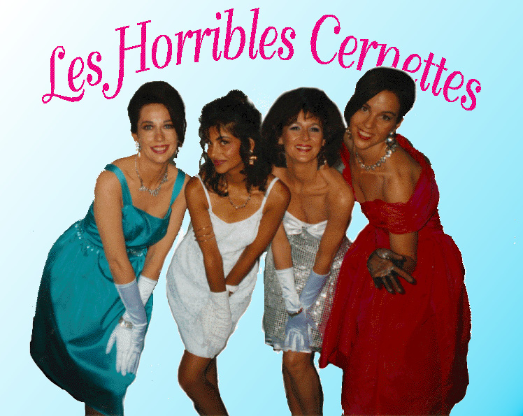 Les Horribles Cernettes first photo on the web