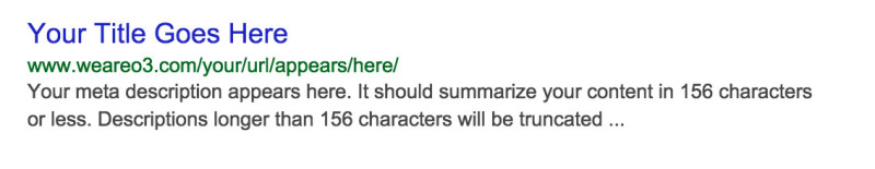 Your title and meta descriptions are recommendations for search engine's results pages.