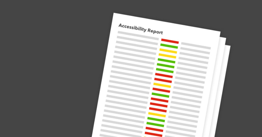 accessibility report visualization