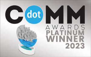 dot COMM Awards Platinum Winner 2023